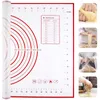 Silicone Baking Mat Pad Sheet Pizza Dough Maker Pastry Kitchen Gadgets NonStick Rolling Cooking Tools Bakeware 220701