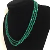 Chains Luxury Rubies Emeralds Sapphires Turquoises Necklace 3strands Adjustable Multilayer Chain Choker For Prom GiftChains