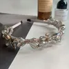 Crystal kralen Bloem Handbanden Haarbanden Haarbanden voor vrouwelijke meisjeshaaraccessoires