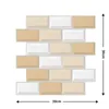 3030 cm 3D papel pintado pegatinas DIY ladrillo piedra autoadhesivo impermeable papel de pared cocina baño sala de estar azulejos pegatinas Renov2778843