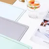 PU Leather Placemat Waterproof Washable Kitchen Dining Table Mats for Kitchen Thanksgiving Christmas New Year Party