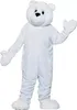 Haute qualité blanc ours polaire mascotte Costumes Halloween fantaisie robe de soirée personnage de dessin animé carnaval noël publicité de Pâques fête d'anniversaire Costume tenue