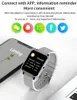 2022 Smart Watch Fitness Bracelet Wristband Activity Tracker Heart Rate Monitor Blood Pressure Detection Bluetooth Calling for Smartphone