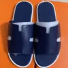 Mode platte slippers sandalen zomer ontwerper heren schoenen sandaal schuifgla diide pool zmirs sandalies 38-46 origianls box