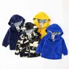 Children Jackets Autumn Spring Children Outerwear Jackets Cute Solid Color Jackets For Boys Baby Boys Windbreaker 2-6T J220718