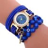 Wristwatches Watch 2022 Kvinna Klockor Chimes Diamond Leather Bracelet Lady Womans Wrist Gift Drop Relogios Feminino