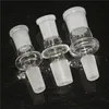 Glass Bong Hookah Adapter 14mm 18mm Straight Manlig Female Glass Dome Adapter GLAS Converter 14,5mm 18,8mm