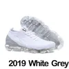 Air vapormax 2019 Flyknit 2.0 Running shoes Chaussures de course Triple multi-couleurs CNY pur Platinu Blanc Dusty
