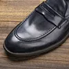 S Designer Men Wedding Jurk Leather Comfortabele mode Loafers Zomer Casual schoenen Bad Dre Fahion Loafer Caual Shoe