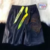 Herren-Shorts, Sommer, Buchstaben-Prägung, Strand-Shorts, Herren-Modetrends, hawaiianische kurze Hosen, Teenager, lockere Passform, kurze Hosen, Hip-Hop-Streetwear, T220825