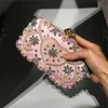 2022 Luxury handtassen geborduurde diamanten koppelingszak prachtige handgemaakte avonddinerszakken voor vrouwen