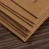 3 Inch DIY Kraft Paper Picture Frame Hanging Wall Photos Album Home Decoration Craft 10pcs Combination Paper Frame With Clips