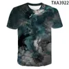 Sommer Mode Kunst Farbe Graffiti 3D T Shirts Junge Mädchen Kinder Casual Männer Frauen Kinder Gedruckt T-shirt Coole Tops T 220526