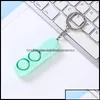 Other Home Garden Mini Portable Self Defence Personal Alarm Keychain Safe Panic Anti Rape Attack Drop Delivery 2021 Lwpou Z8R0K