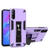 Coques de téléphone pour Samsung S10 S11 NOTE 10 NOTE 20 A10 A20 A30 A50 A70 avec support de voiture incassable en TPUPC Housse de protection multi-matériaux super anti-chute pour appareil photo