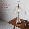 Lampes de table américain rétro verre Transparent chevet salon chambre bureau Art Design décoration nordique maison LightsTable