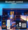 5m per bobina Luci LED intelligenti RGB Striscia flessibile al neon 12V Dimmerabile Wifi/Bluetooth APP/IR Telecomando Decorazione TV in camera per Alexa