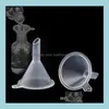 Per Bottle Fragrance Deodorant Health Beauty Plastic Mini Small Funnels For Liquid Essential Oil Filling Empty Dhhyt