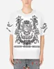 DSQ Phantom Turtle Mens Designer Koszulka włoska Milan Modna T-shirt Summer Black White T-shirt Hip Hop Streetwear Bawełna Topy Plus Size 0560