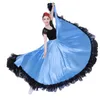 Abbigliamento da palcoscenico Gonne da flamenco Abito spagnolo per le donne Costumi da ballo Gypsy Swing Skirt Chorus Performance Spagna Corrida Bigdance