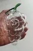 Vintage Mini Grape Glass Handrör Hookah Bong Water Smoking Pipe Dab Rigs kan sätta kundlogotyp av DHL UPS