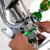 U-form Packaging Machine Dotter Manual Tying Packer Skicka 4400 klipp matförseglingsmaskiner stormarknadspåsar