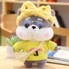 30 -сантиметровый мультфильм милый Shiba Inu Dog Cosplay Promplock Plush Toys фаршированные милые животные собака мягкая подушка для детских детей подарки на день рождения 220721