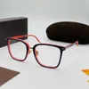 Damskie oprawki do okularów przezroczyste soczewki męskie gazy przeciwsłoneczne najwyższej jakości styl mody chroni oczy UV400 z etui 949
