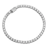 Cadena de eslabones Pulsera de mujer Plata de ley Circón Joyas de diamantes Cumpleaños Año Navidad San Valentín Aniversario de bodas GiftLink Lars22