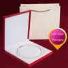 Fête des mères 9-10mm collier de perles d'eau douce coffret cadeau chaîne mère forte lumière à offrir à maman pour belle-mère