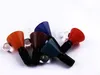 Dhl Beracky Rauchzubehör US -Farbdichro -Glasschale 14mm männlich Kopfige Bongschalen Stück für Bongs Glaswasser Rohre Dab Öl Rigs
