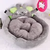 Chinchilla forma de cama Totoro redonda quadrado Teddy VIP Supplies Pet Camas de cães Ninho Cat Gato Y200330