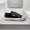 2023 diseñadores Paris Mule vintage zapatos de lona desgastados hombres para hombre paris alto lavado superior efecto antiguo suela vulcanizada medias zapatillas negro blanco rojo zapatillas de deporte