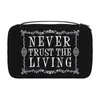 Cosmetic Bags & Cases Cute Witch Pattern Travel Toiletry Bag For Women Hanging Halloween Occult Gothic Magic Makeup Organizer Dopp KitCosmet