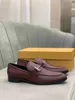 Orignal Box Top Nouveaux Hommes Oxfords Chaussures Business Party Dress Casual Slip On Real Leather Office Wine Taille 38-46