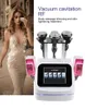 5 i 1 bantning Portable 40k Ultraljuds cavitation Lipo Laser Vakuum Viktminskning Maskin RF Body Beauty Salon Equipment