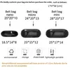 Passar f￶r Belt Bag Nano/Micro/Mini Flap Handbag Shaper Purse Insert Makeup Travel Inner Purse Portable Cosmetic Bag Organizer 220721