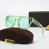 مصمم الأزياء نظارة شمسية فاخرة توم Sunglass Goggle Beach Sun Glasses for Man Woman 7 Colors اختياري نظارات ذات جودة جيدة مع صندوق