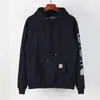 Felpe con cappuccio da uomo Carhart Letter Print Felpa con cappuccio pullover Felpa Hip Hop Uomo Donna Autunno Felpe Maglioni