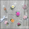 Bokmärke skrivbord tillbehör kontorsskola levererar företag industriell kreativ handgjorda transparent torkade blomma dhrvo