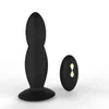 Nxy анальные игрушки жирной беспроводной пульт дистанционного управления зарядной вибратор силиконовой берегка анальный плагин простата массажер по половым продуктам 220708