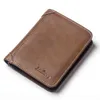 Baellerry Men039sウォレット水平カードホルダーNubuck Leather Vintage Wallet2458814