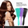 デタングリングヘアブラシマッサージウェットウェットヘアブラシ2Aから4Cキンキーウェイビー/カーリー/コイリー/ウェット/ドライ/オイル/太い髪2693573