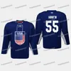 MIT USA PATRICK KANE 2019 IIHF世界選手権ジャージーJames van Riemsdyk Thatcher Demko Cory Schneider Frank Vatrano Brady Skjei Noah Hanifin