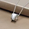 2022 haute qualité en céramique Couple pendentif collier créateur de mode Design hommes et femmes saint valentin cadeau