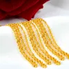 NYMPH Real 18K Collana in oro Fine Jewelry Pure AU750 Catena pendente Genuine Solid per le donne Wedding Luxury X504