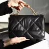 9A أعلى جودة 19 أكياس المرأة حقيبة يد 26 سم من جلد الغنم Crossbody حقيبة أزياء الكتف أكياس القنوات الفاخرة الأكياس مصممة حقائب محفظة سيدة محفظة