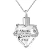 Steel Stainless Heart Memorial Jewelry Birthstone Crystal Cremation Urn Pendant Necklace for Ashes Keepsake Cremation Ash Jewelry227q
