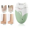 Ckeyin USB Rechargable Women Epilator Body Leg Hair Removal Depilator Shaver Female Electric Shaving Apparatu Depilation Machine 220323