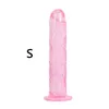 Nxy Dildos Dongs Adult Crystal Imitation Penis Transparent Jelly Egg Free Small and Medium sized Female Masturbation Sex Toy 220518
